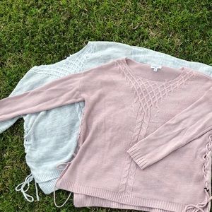 2 for 1 cotton sweaters